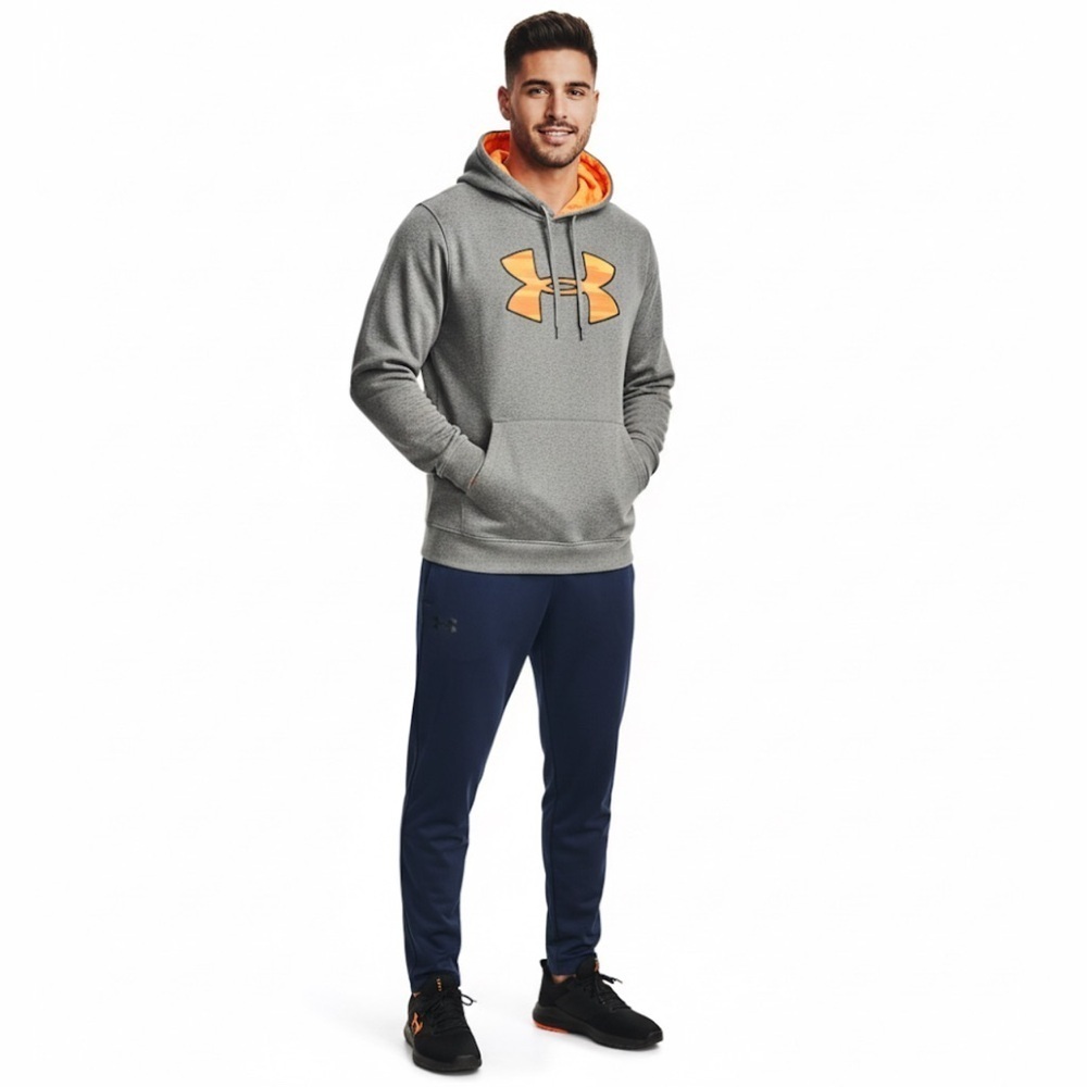 Under Armour Men's Gray Storm Caliber Hoodie Sz S